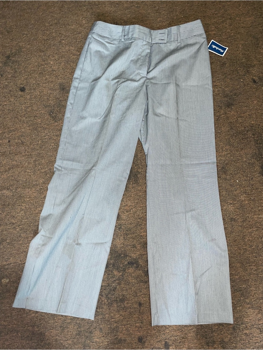 Harve Benard Light Gray Women's Dress Trousers